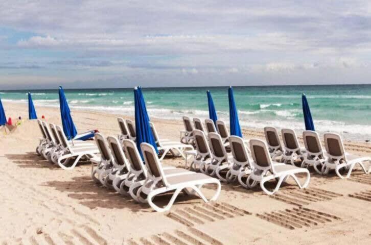 Beachfront Resort - Pool - Ocean View Balcony- Gym Маями Бийч Екстериор снимка