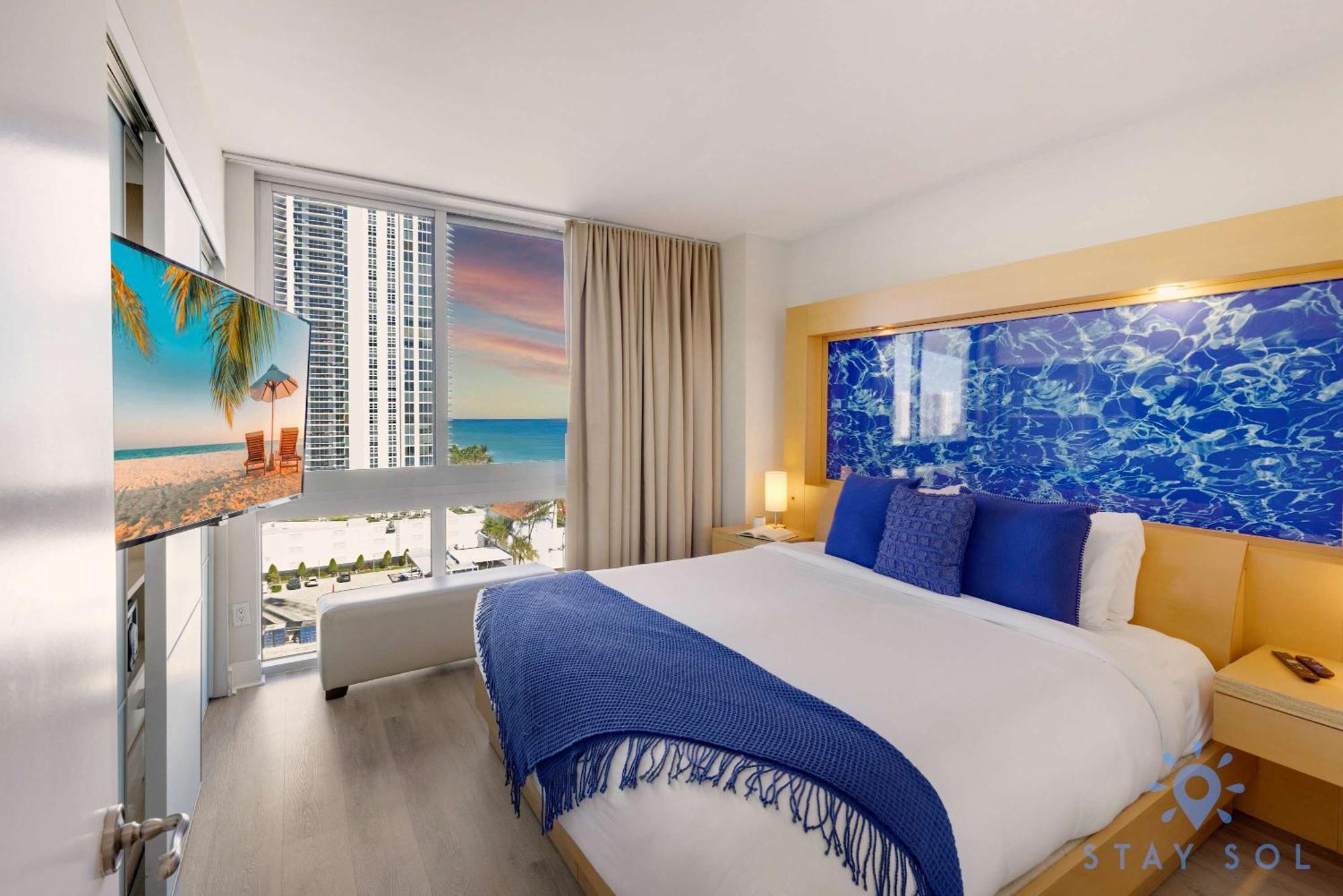 Beachfront Resort - Pool - Ocean View Balcony- Gym Маями Бийч Екстериор снимка